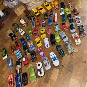 Assorted Die-Cast Toy Cars Set